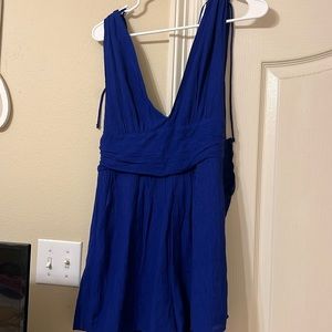 Never worn blue romper